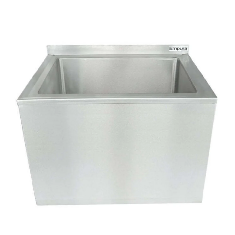 Empura Stainless EMS201612 24 Inch Mop Sink 18 Gauge 304 Stainless Steel with NSF Empura Stainless EMS201612 24 Inch Mop Sink 18 Gauge 304 Stainless Steel with NSF