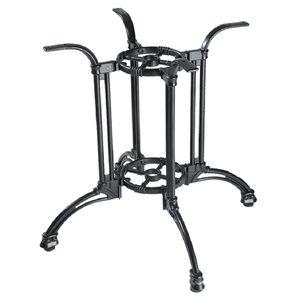 JMC Furniture TABLE BASE CAST ALUMINUM-TT-106 EXT CA 34 Inch Base Spread Outdoor Table Base Cast Aluminum