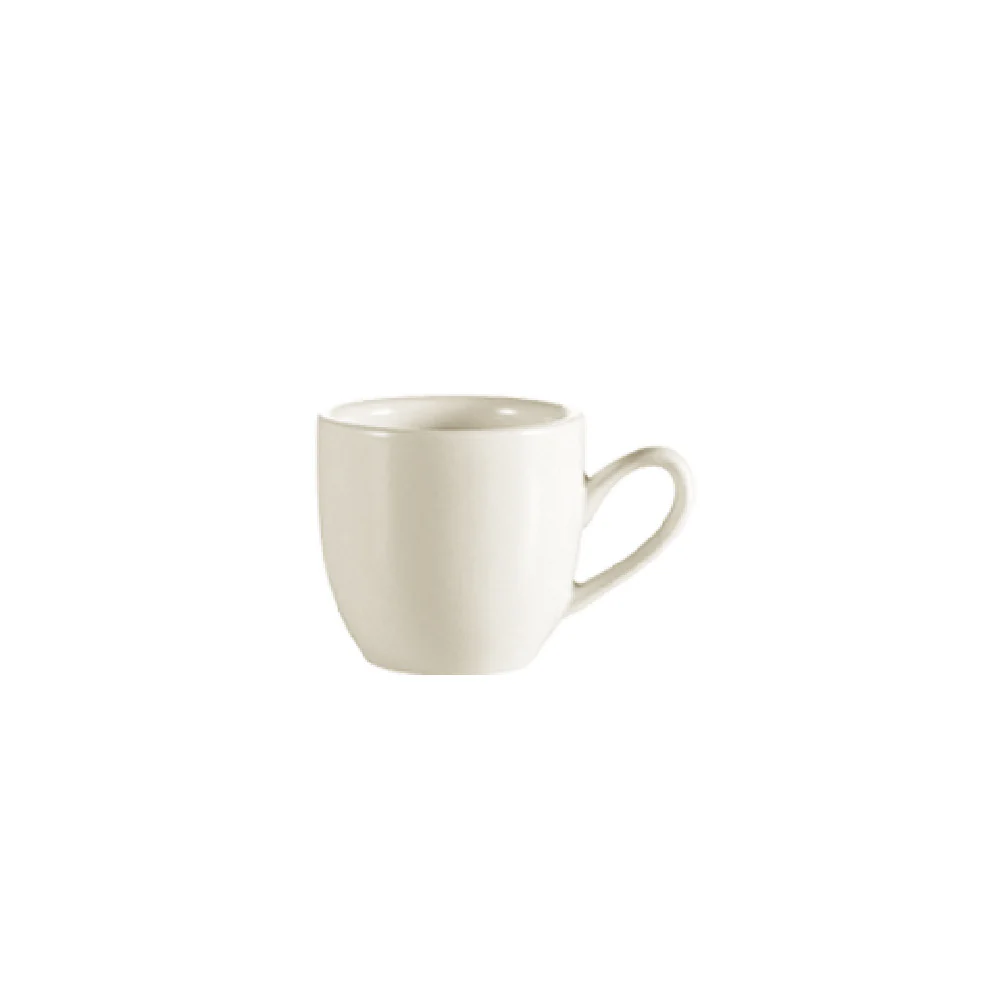CAC China FR-35 3-1/2 Oz Ceramic Franklin Demitasse Cup White 3 Dozen Case