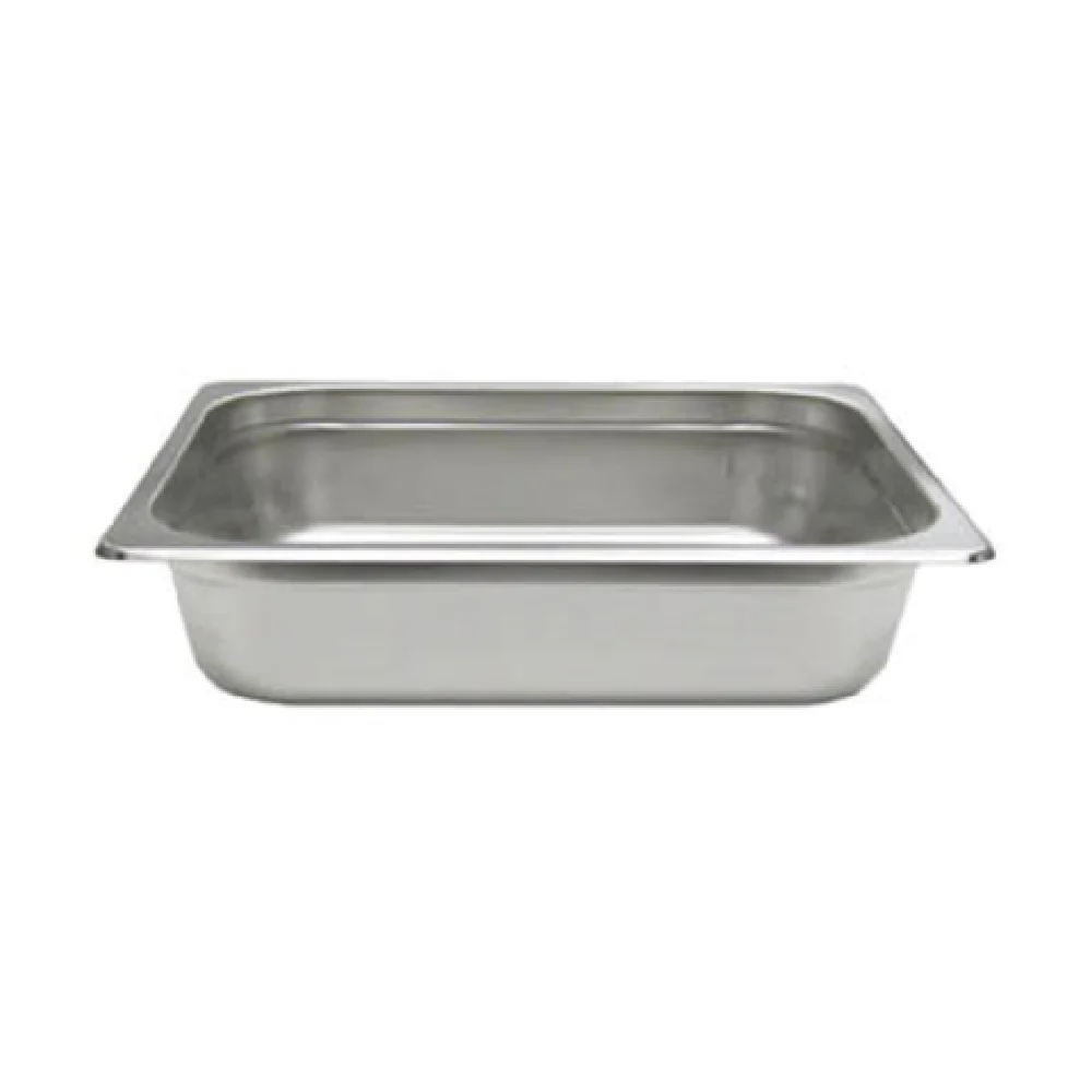 Admiral Craft 22H2 1/2 Size Steam Table Pan 10-3/8 Inch X 12-3/4 Inch Heavy Duty Stainless Steel