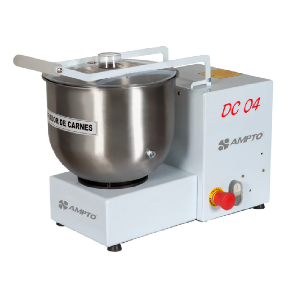 AMPTO DC-04 10 Lbs Meat Shredder Electric Countertop Stainless Steel with 570 Rpm