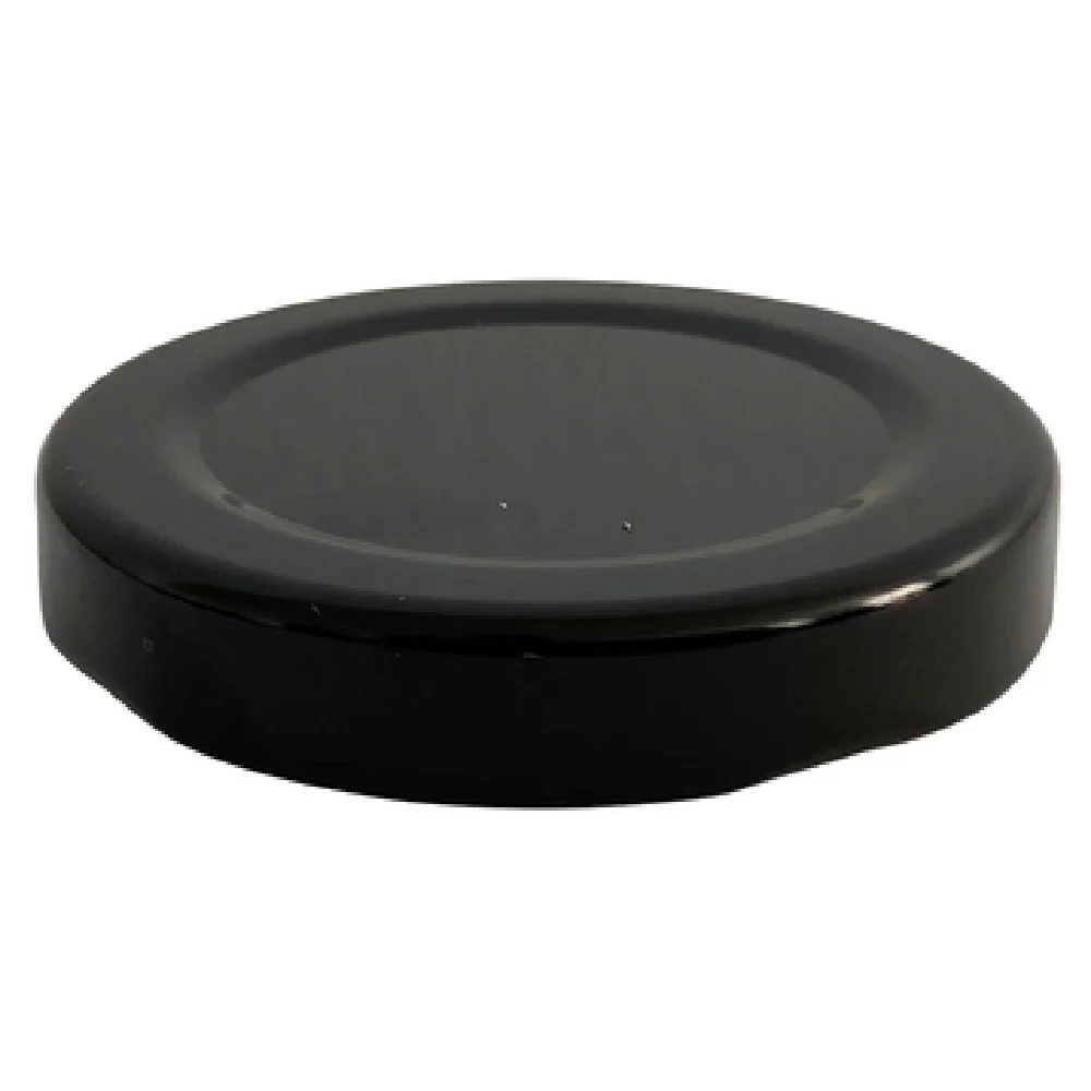 Steelite 6450BW020 2 Inch Glass Bottle Lid Metal Black for 6450BW014 to 6450BW016