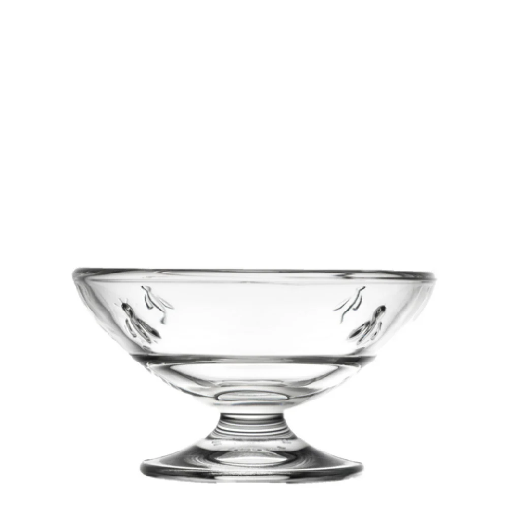 La Rochere North America 607001 4.5 Inch Bee Ice Cream Sundae Dessert Dish Clear Glass La Rochere North America 607001 4.5 Inch Bee Ice Cream Sundae Dessert Dish Clear Glass