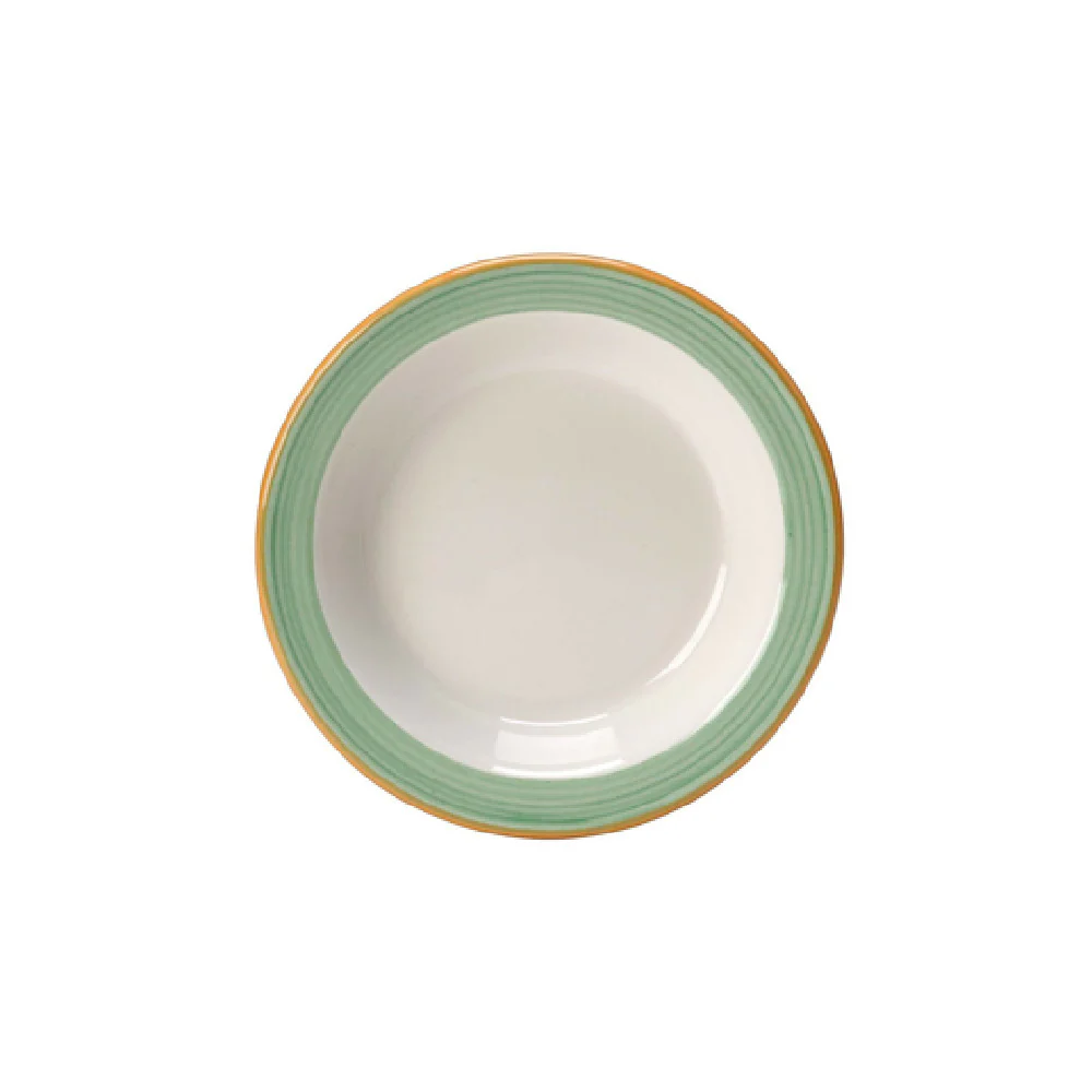 Steelite 15290147 4 Inch Diameter Butter Pad Alumina Vitrified Rio Green
