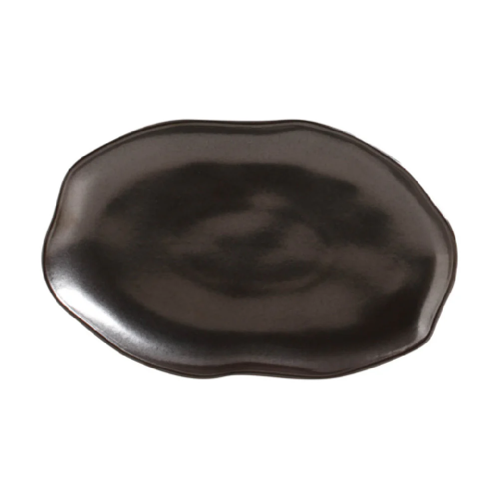 Porto Brasil 14831109301 11 Inch Shallow Platter Oval Stoneware with Dishwasher Safe