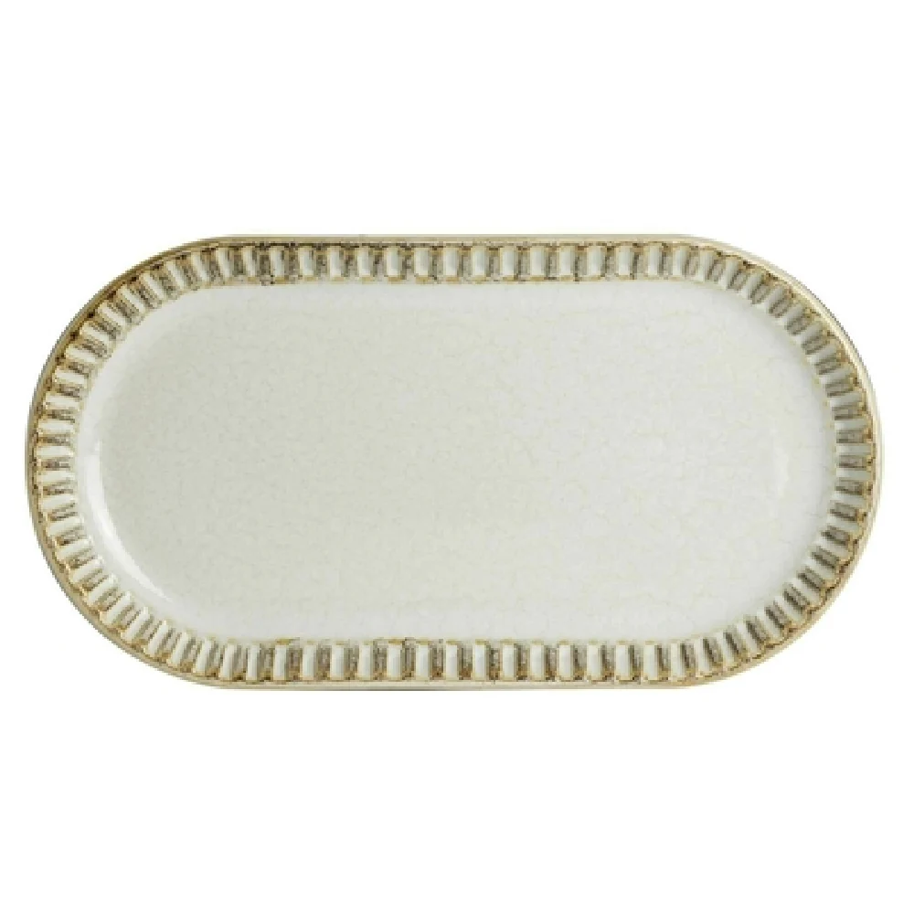 Steelite 6162RG128 11 Inch Oblong Tray Adelaide Porcelain Birch 1 Dozen