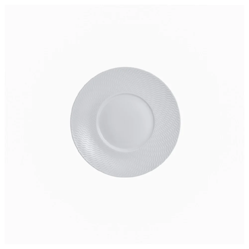 Steelite 82132AND0152 4.75 Inch Lahari Saucer China with Bone China Construction Steelite 82132AND0152 4.75 Inch Lahari Saucer China with Bone China Construction
