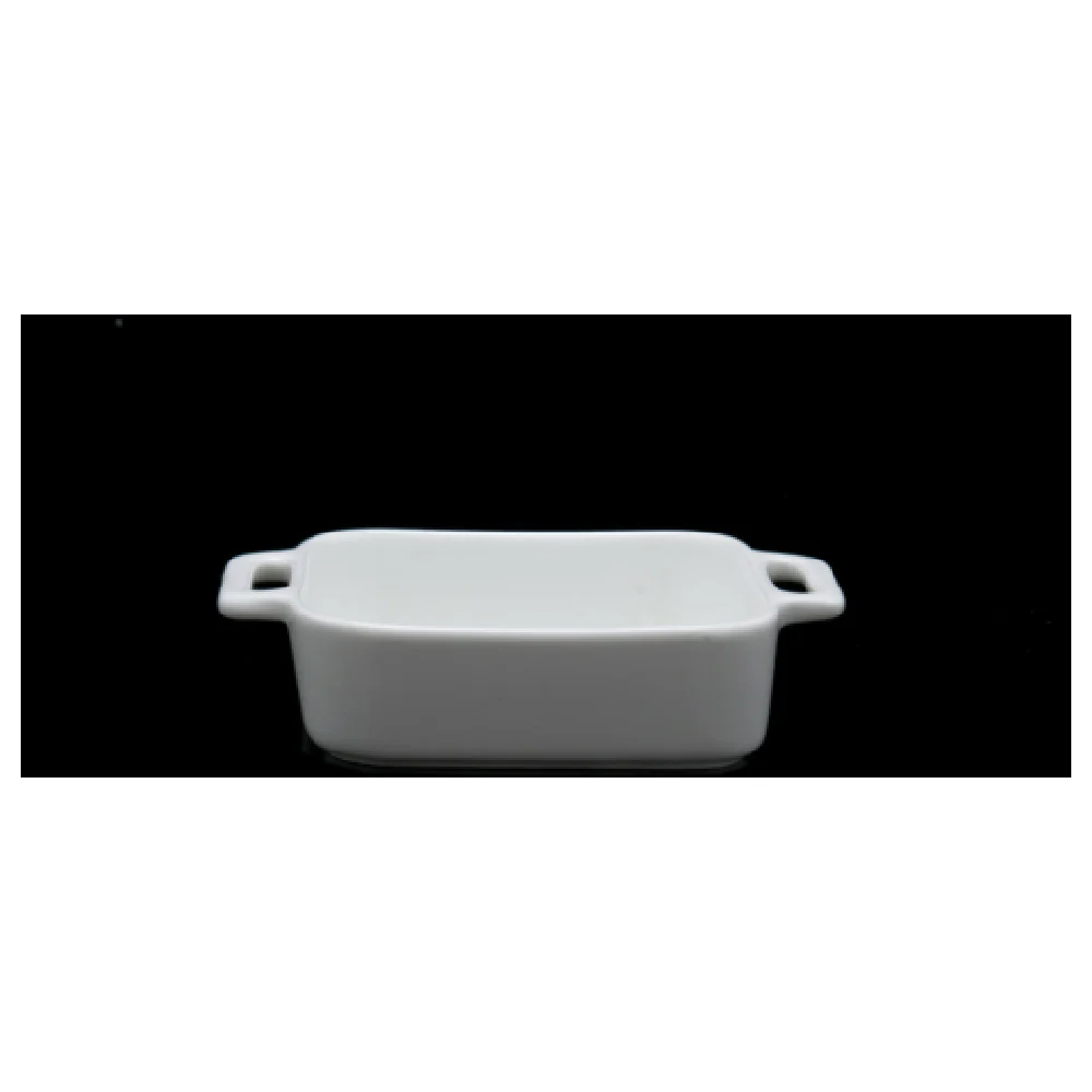 Fortessa 5100.F0000.14 5 Inch 14 Oz Square Casserole Dish with White Finish Fortessa 5100.F0000.14 5 Inch 14 Oz Square Casserole Dish with White Finish