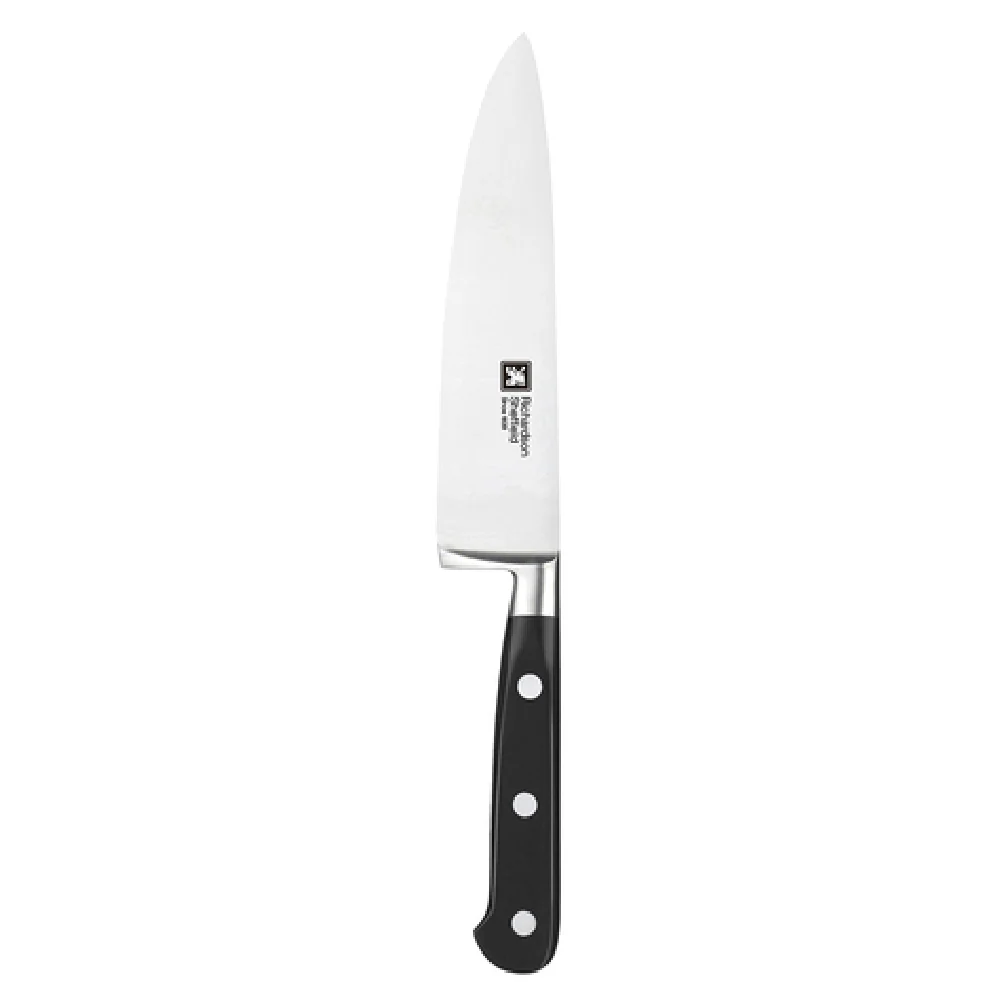 Arc Cardinal FN194 6 Inch Knife High Carbon Stainless Steel Bolster Black Handle