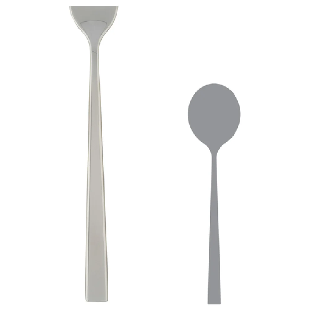 Steelite 5514J002 7-1/4 Inch Bouillon Soup Spoon 18/10 Stainless Steel