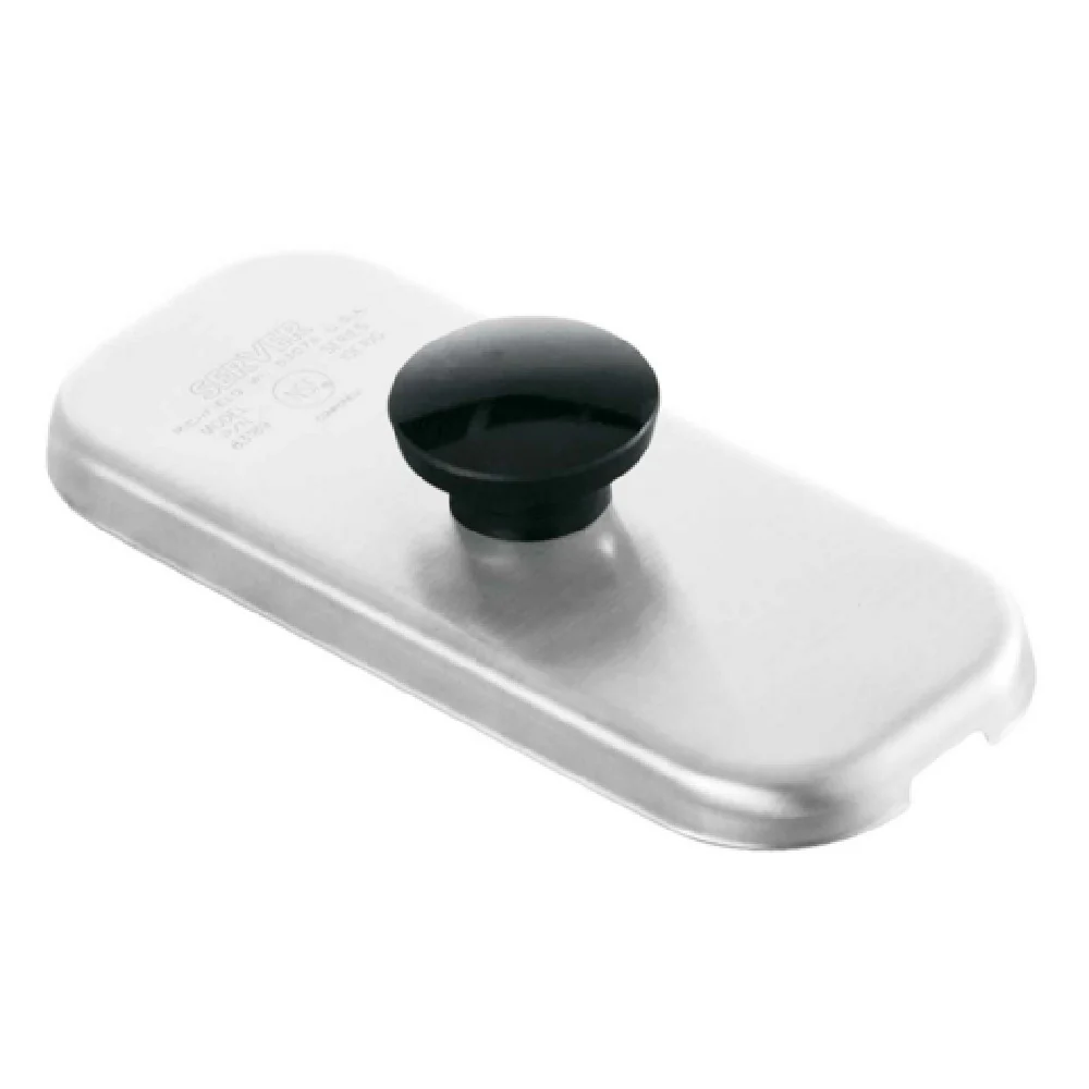Server Products 83189 Lift-Off Lid Notched Fits Slim Fountain Jars Stainless Steel Server Products 83189 Lift-Off Lid Notched Fits Slim Fountain Jars Stainless Steel