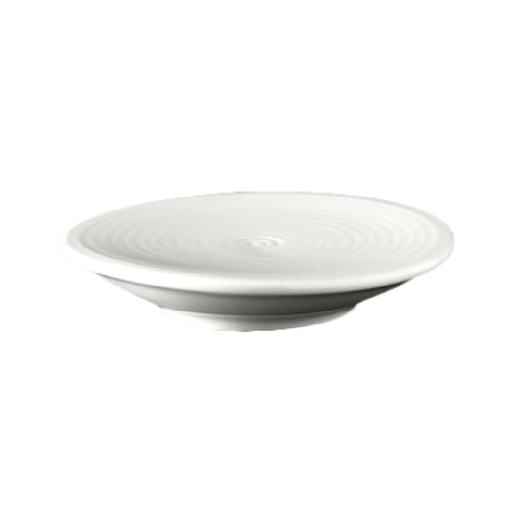 Steelite 6327P456 3.125 Inch Round Stand porcelain cool blue-white 3 Dozen Per Case