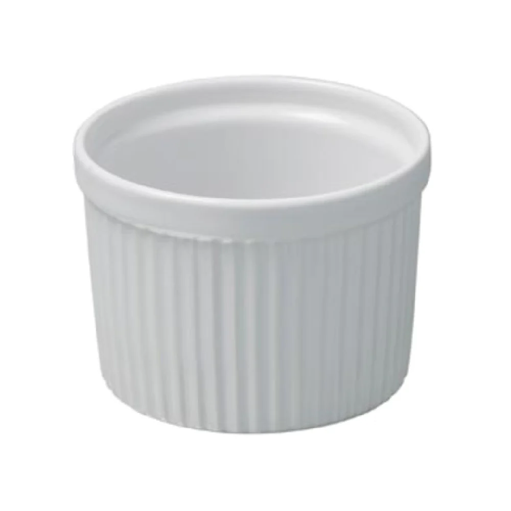 Revol 615279 8 Oz Souffle Bowl Round White Porcelain Individual Dish Revol 615279 8 Oz Souffle Bowl Round White Porcelain Individual Dish