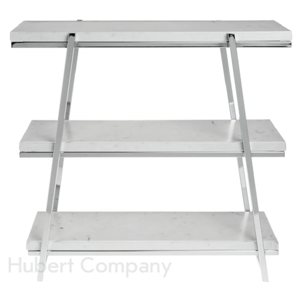 Hubert 10986 Cerve Collection Shelf Display 3-tier 20-7/8