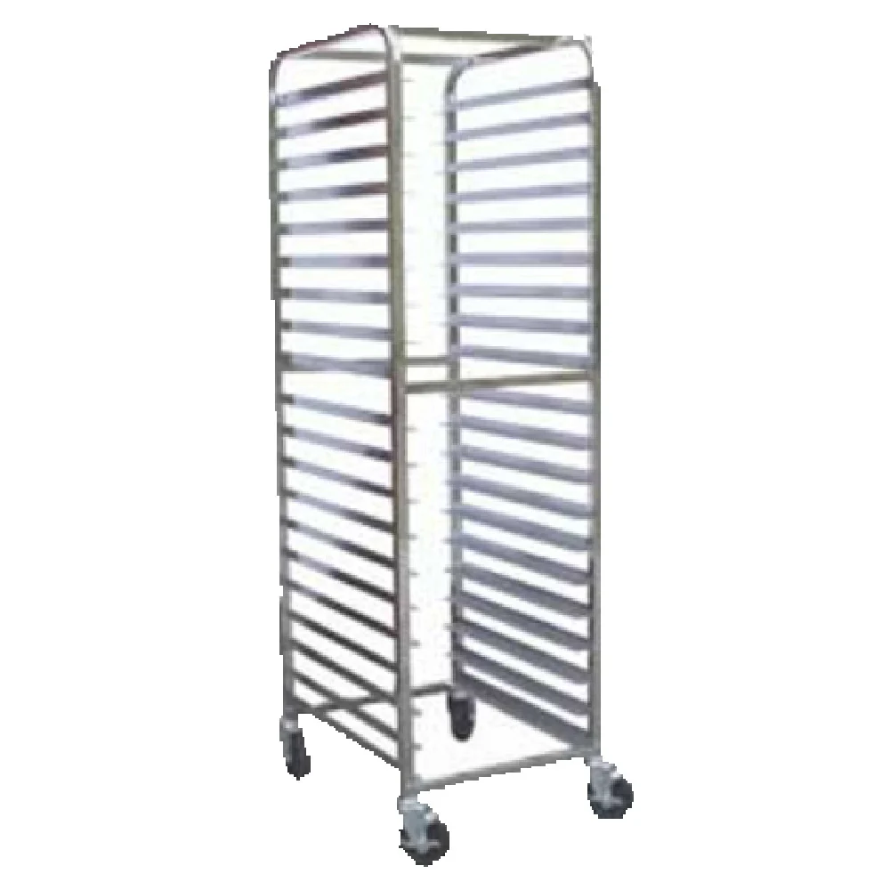 GSW USA ASR-2022W 21 Inch Bun Pan Rack Open Sides Stainless Steel with Casters GSW USA ASR-2022W 21 Inch Bun Pan Rack Open Sides Stainless Steel with Casters