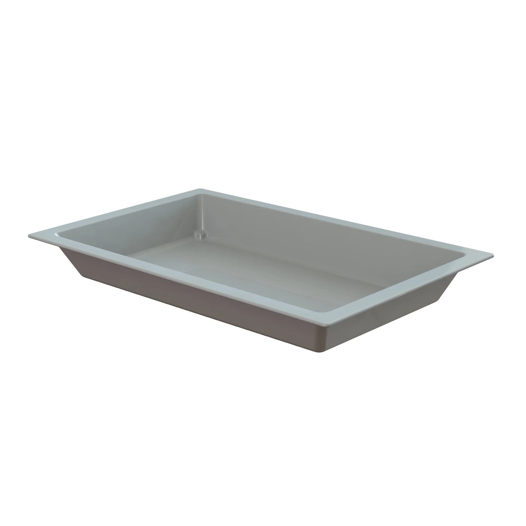 Tablecraft CW4049GY 21 Inch Cold Holding Food Pan 8-1/2 Quart Aluminum Gray Finish