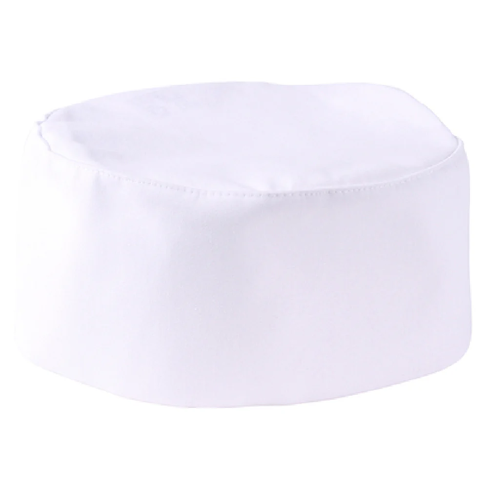 Mercer Culinary M60075WH Skull Cap Adjustable Velcro Closure No Mesh White Poly Cotton