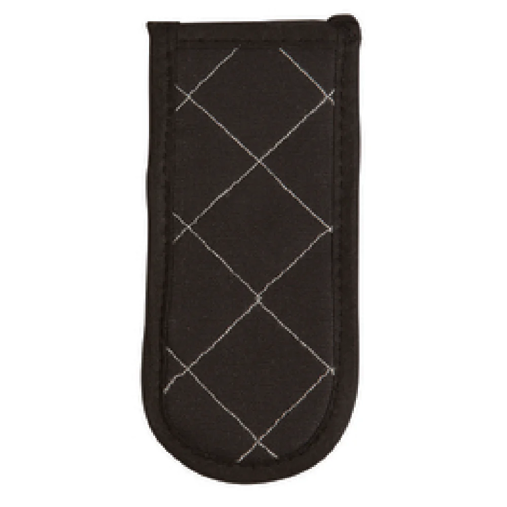 San Jamar 804BG-BK 3-1/4 Inch Black Handle Cover to 450 F Fire Retardant