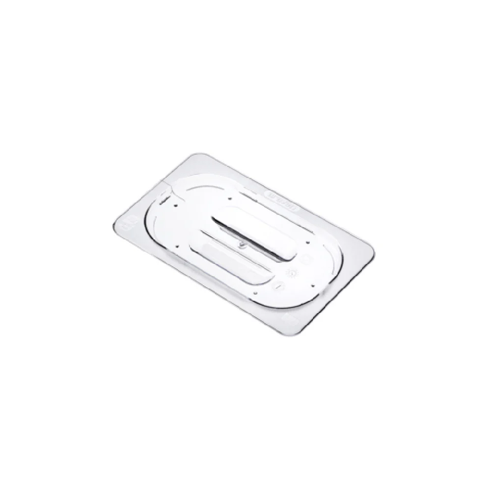 Carlisle 94022 GN 1/4 Size Universal Food Storage Lid Clear Polycarbonate