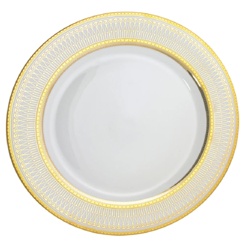 Ten Strawberry Street IRIANA-24GLD Charger Plate 12