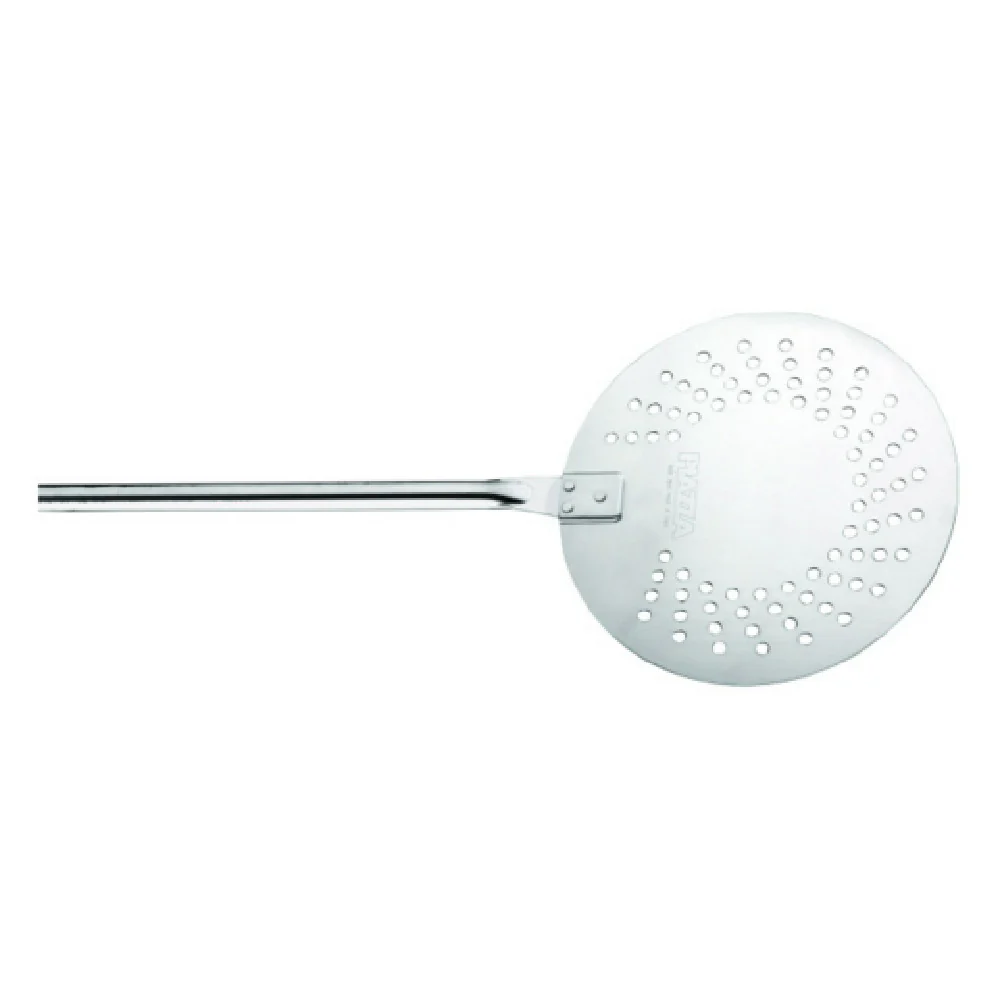 JB Prince UA260 8 Pizza Peel 7.8 Inch Diameter Perforated Stainless 66 Inch Long JB Prince UA260 8 Pizza Peel 7.8 Inch Diameter Perforated Stainless 66 Inch Long