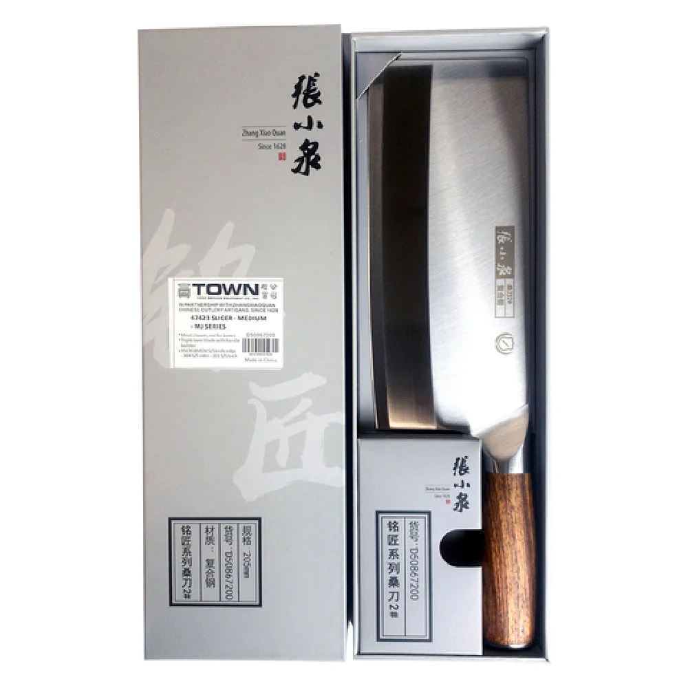 Town 47423 8 Inch Blade Medium Meat Cleaver Forged Corrosion Resistant Town 47423 8 Inch Blade Medium Meat Cleaver Forged Corrosion Resistant