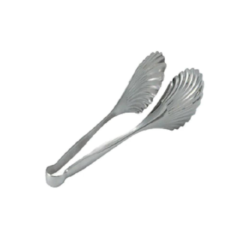 Vollrath 46927 10 Inch Scallop Tongs with 18/10 Stainless Steel Construction