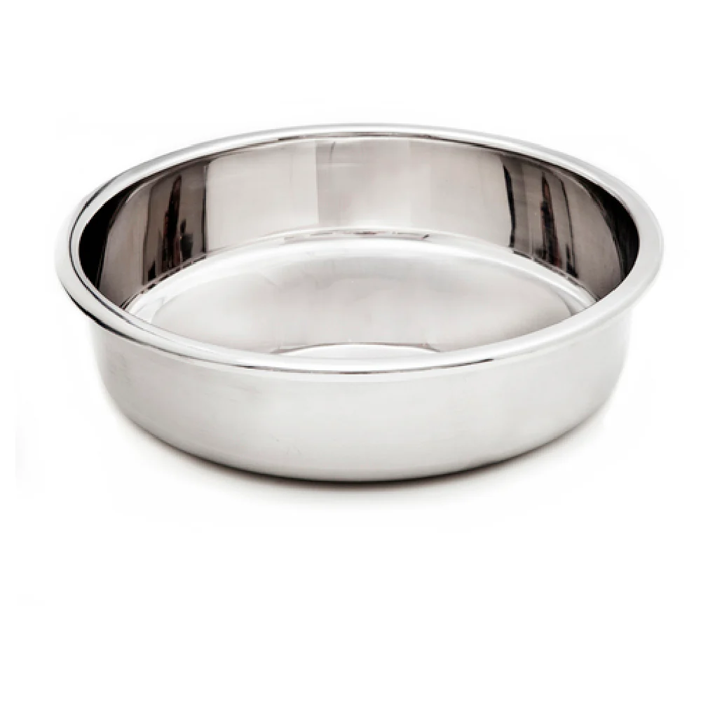 Steelite DW06RFP4 15 Inch Food Pan 2.0 Gallon Heavy-Duty Stainless Steel Steelite DW06RFP4 15 Inch Food Pan 2.0 Gallon Heavy-Duty Stainless Steel