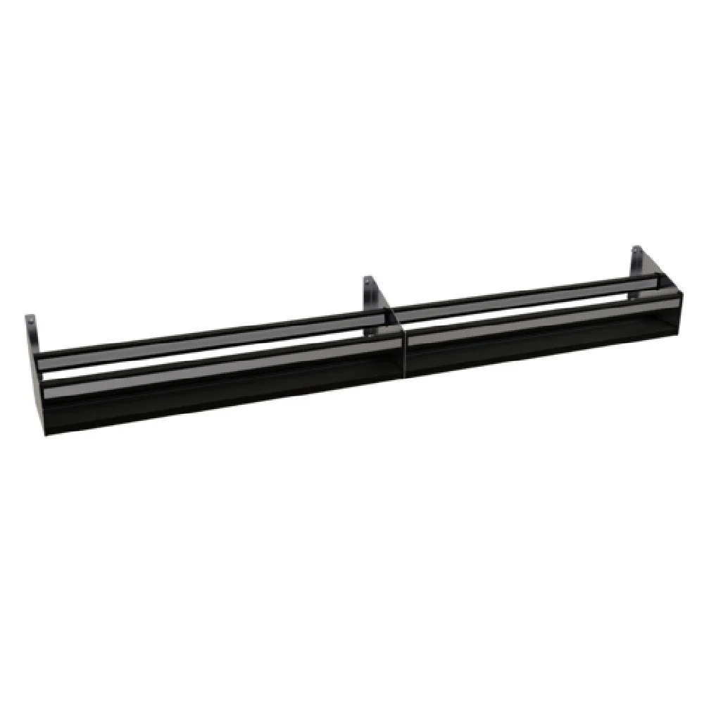 Glastender DSR-84 84 Inch Open Step and Rail Speed Rail Stainless Steel