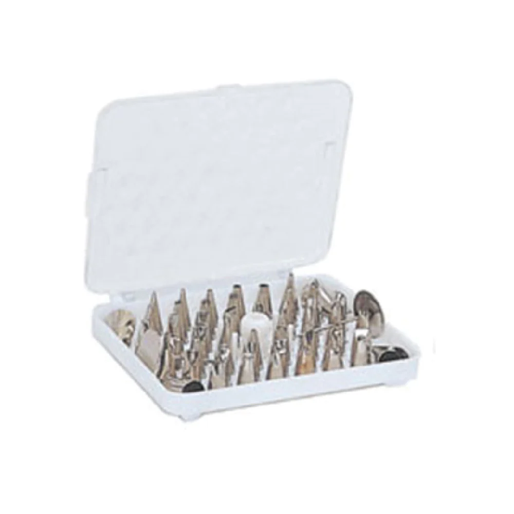 Admiral Craft AT-783 Cake Decorating Set 51 to 60 Pc with Nickel Plated Brass Tubes Admiral Craft AT-783 Cake Decorating Set 51 to 60 Pc with Nickel Plated Brass Tubes