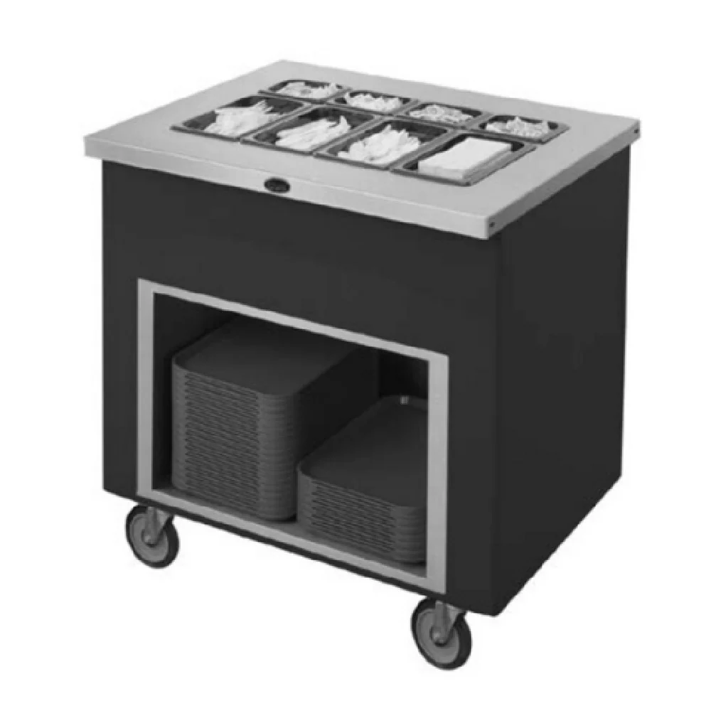 Randell RANFG SW-12 36 Inch Tray and Silverware Dispenser Mobile Modular Fiberglass Randell RANFG SW-12 36 Inch Tray and Silverware Dispenser Mobile Modular Fiberglass