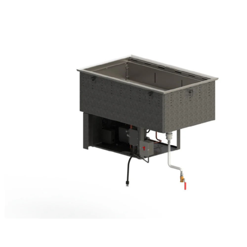 Vollrath FC-4CP-04120-FA Standard Forced Air Cold Pan Drop-In 4-pan 300 Series Stainless