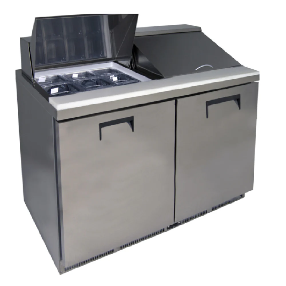 U-Line Corporation UCMT160-SS61A 60 Inch Refrigerated Counter to 2 Section Stainless Steel U-Line Corporation UCMT160-SS61A 60 Inch Refrigerated Counter to 2 Section Stainless Steel