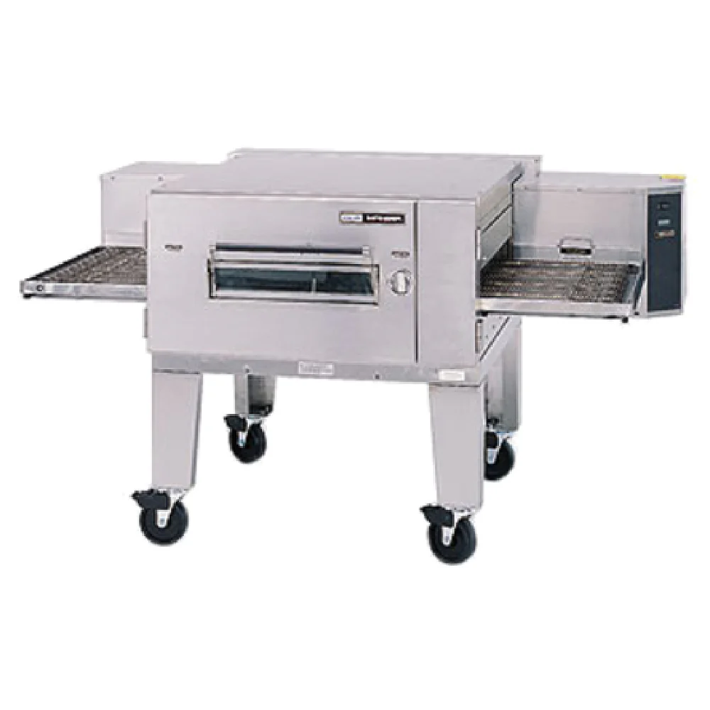 Lincoln 1601-000-U 80 Inch L.P. Gas Low Profile Conveyor Oven 110000 BTU