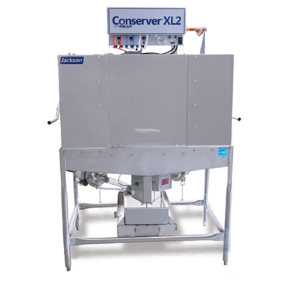 Jackson CONSERVER XL2_115/60/1 50-1/2 Inch Door Type Dishwasher Low Temperature Chemical Sanitizing Jackson CONSERVER XL2_115/60/1 50-1/2 Inch Door Type Dishwasher Low Temperature Chemical Sanitizing