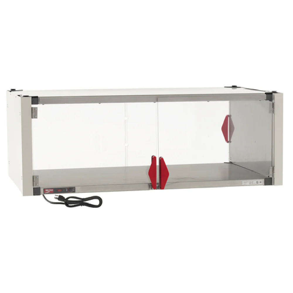 Metro HS2448-EKIT 48 Inch Heated Holding Shelf Electric Enclosed Stainless Steel with Polycarbonate Doors Metro HS2448-EKIT 48 Inch Heated Holding Shelf Electric Enclosed Stainless Steel with Polycarbonate Doors