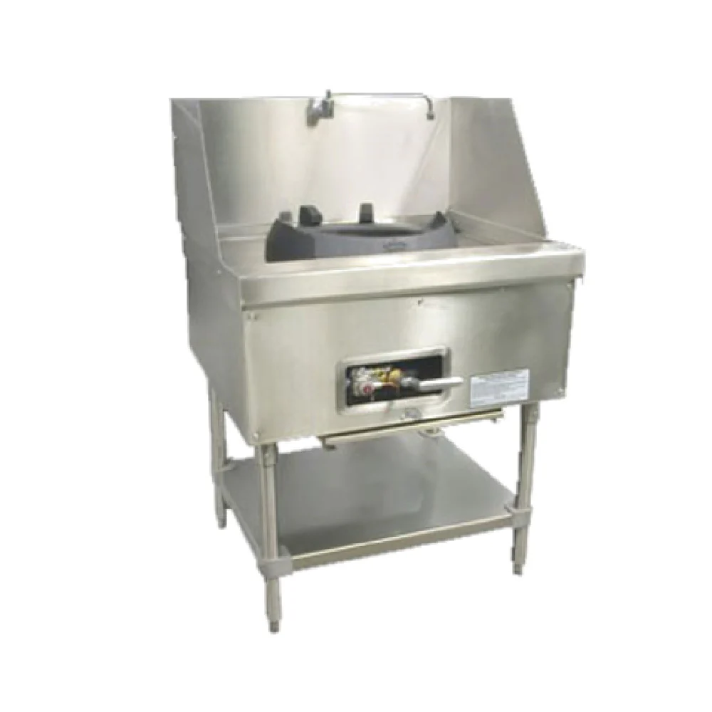 Town M-1-JR-N 30 Inch Gas Range Mobile with Safety Pilot Stainless Steel
