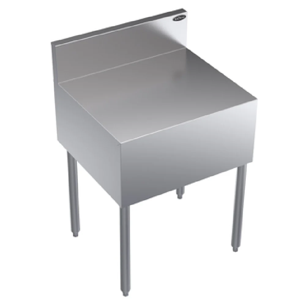 Krowne KR24-RS24 24 Inch Royal Series Cash Register Stand Stainless Steel Top