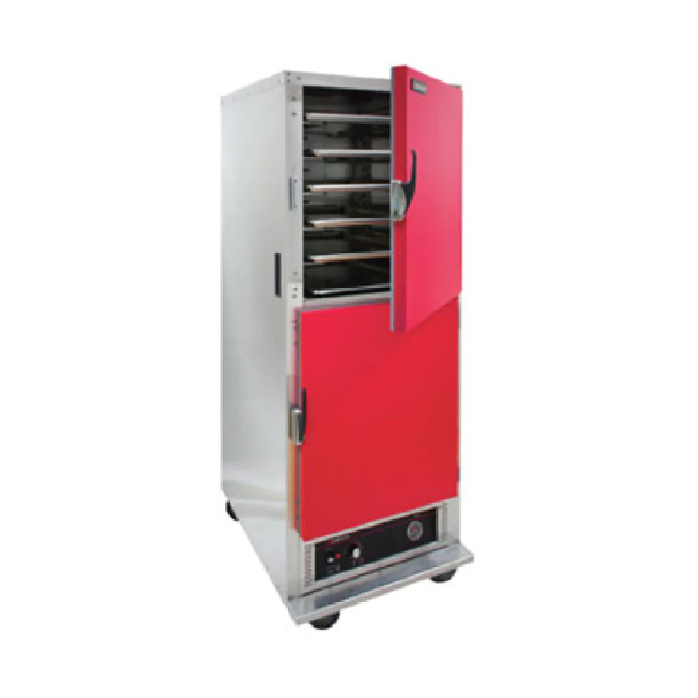 Cres Cor H135UA11R 26 Inch Mobile Heated Cabinet Insulated Aluminum with Dutch Doors