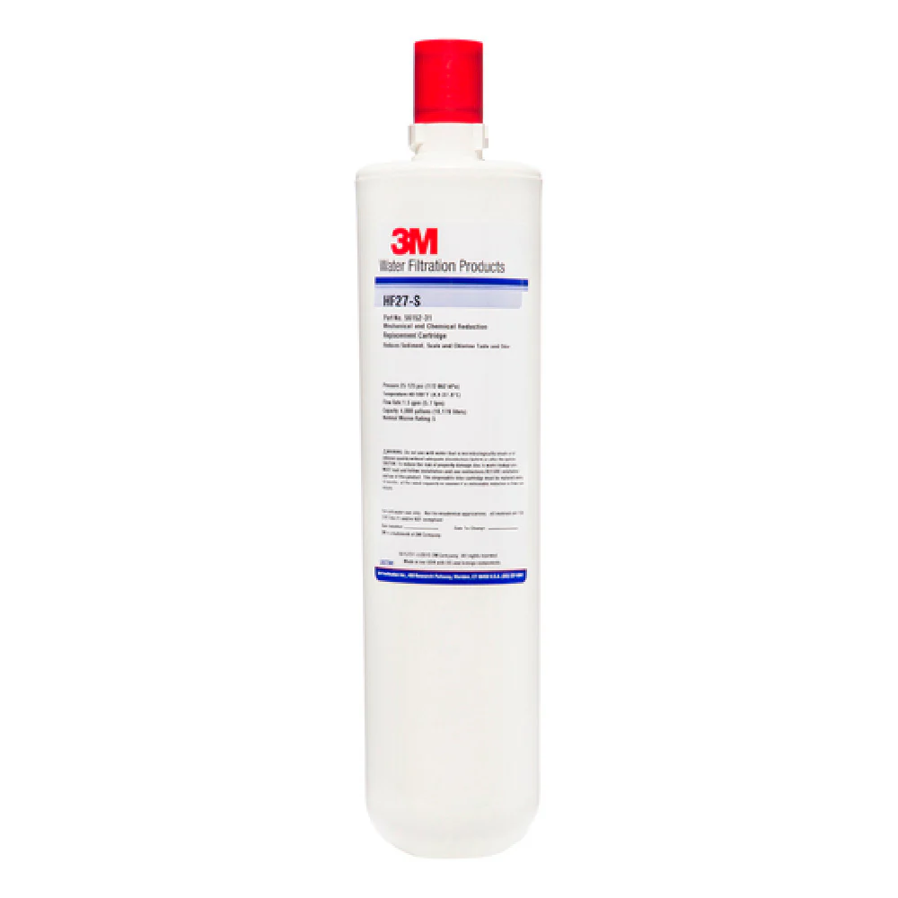 3M HF27-S (5632202) 12 Inch Water Filtration Cartridge 5 Micron Sediment and Scale Inhibitor 3M HF27-S (5632202) 12 Inch Water Filtration Cartridge 5 Micron Sediment and Scale Inhibitor