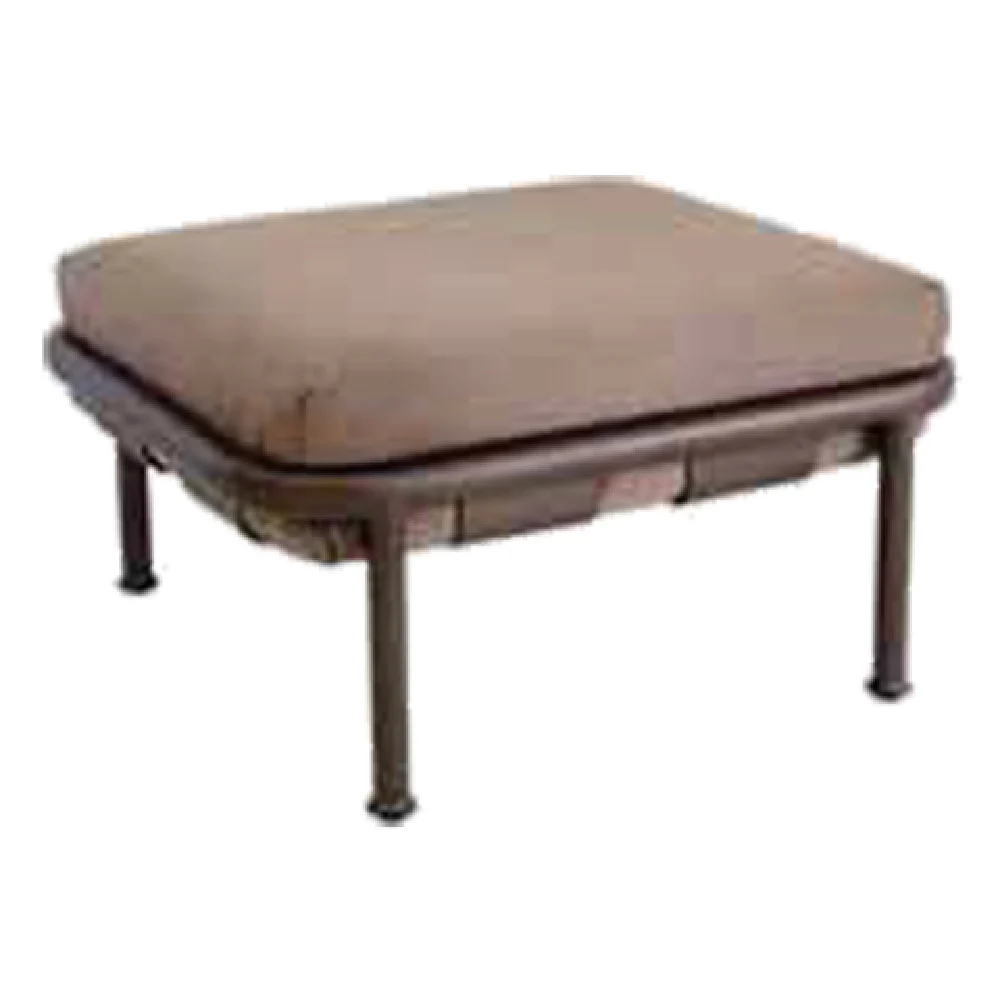 emuamericas, llc E745 31 Inch Ottoman Cushion Top Outdoor Indoor Aluminum emuamericas, llc E745 31 Inch Ottoman Cushion Top Outdoor Indoor Aluminum