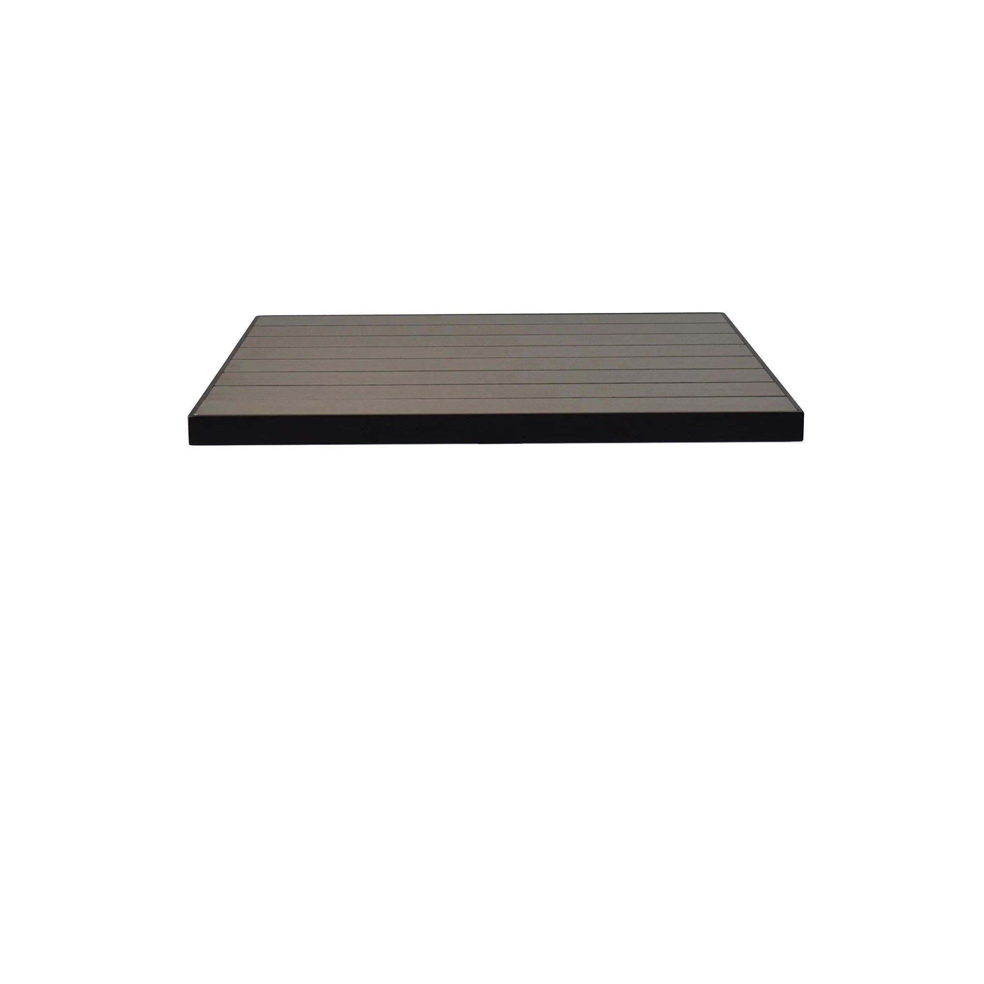emuamericas llc A1492-24-400 35 Inch Square Outdoor Table Top Wood-look Aluminum emuamericas llc A1492-24-400 35 Inch Square Outdoor Table Top Wood-look Aluminum