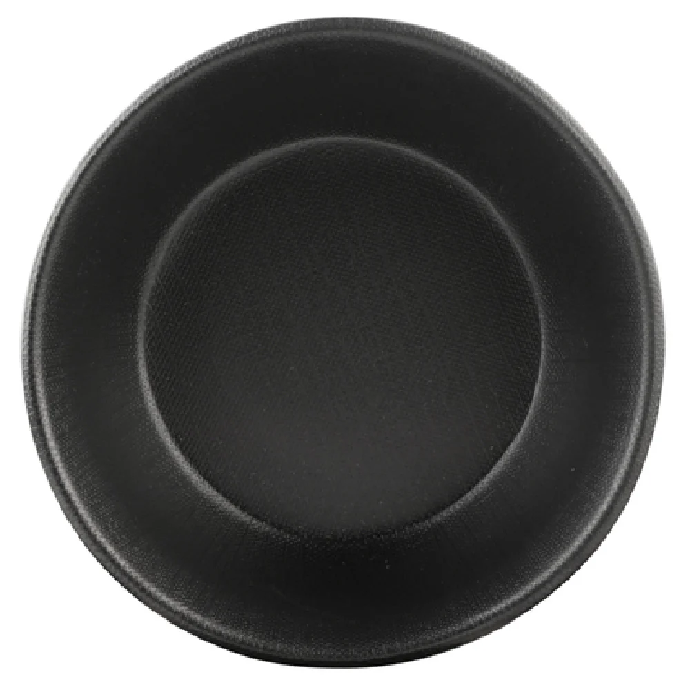 GET Enterprises ECO4515-B 8 Oz Bowl Black Melamine and Bamboo Biodegradable