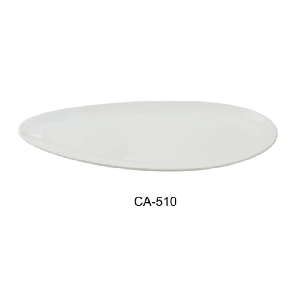 Yanco CA-510 5 Inch Leaf Shape Plate with Porcelain and Aluminum 3 Dozen Yanco CA-510 5 Inch Leaf Shape Plate with Porcelain and Aluminum 3 Dozen