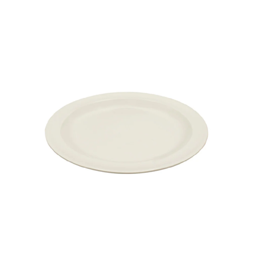 CAC China MLDNR-16 10.25 Inch Round Melamine Plate Ivory Narrow Rim Case Packs CAC China MLDNR-16 10.25 Inch Round Melamine Plate Ivory Narrow Rim Case Packs