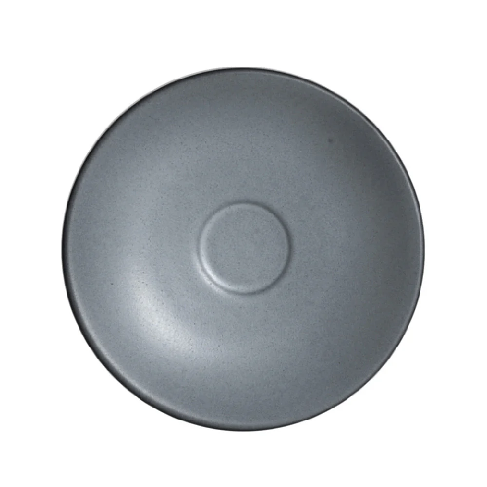 Steelite A941P180 6-1/4 Inch Saucer Round for A941P179 Anfora Denali Matte Gray Steelite A941P180 6-1/4 Inch Saucer Round for A941P179 Anfora Denali Matte Gray