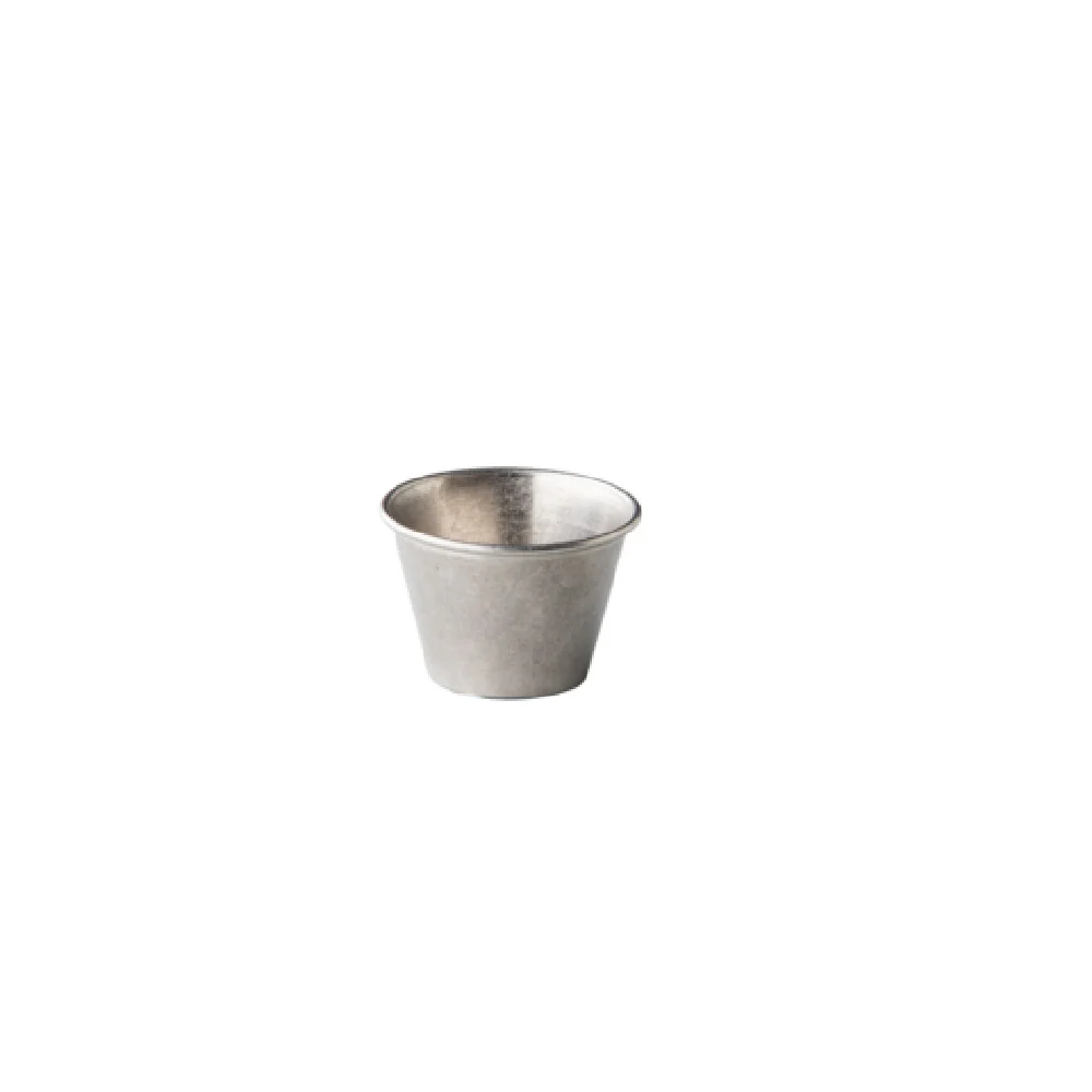 BauscherHepp ELM0604V 2.54 Inch Vintage Ramekin Stainless Steel 2.7oz