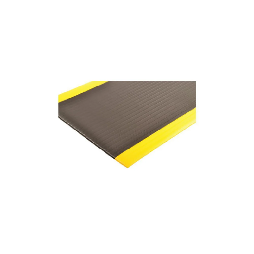 Notrax 410S0535BY 3' Anti-Fatigue Floor Mat Black/Yellow Ribbed Vinyl Notrax 410S0535BY 3' Anti-Fatigue Floor Mat Black/Yellow Ribbed Vinyl