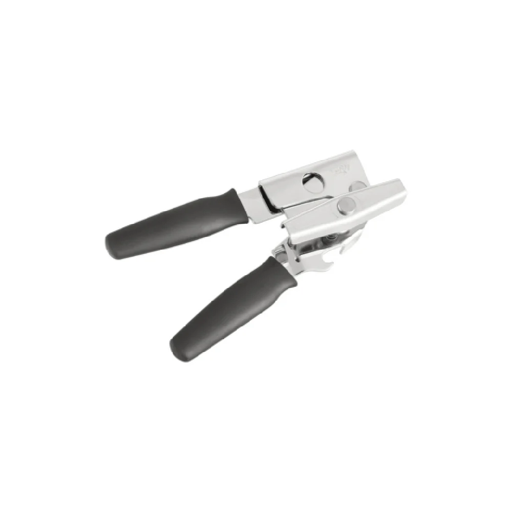 CAC China COCG-TK01 7 Inch Can Opener with Rubberized Handle Chrome Steel CAC China COCG-TK01 7 Inch Can Opener with Rubberized Handle Chrome Steel