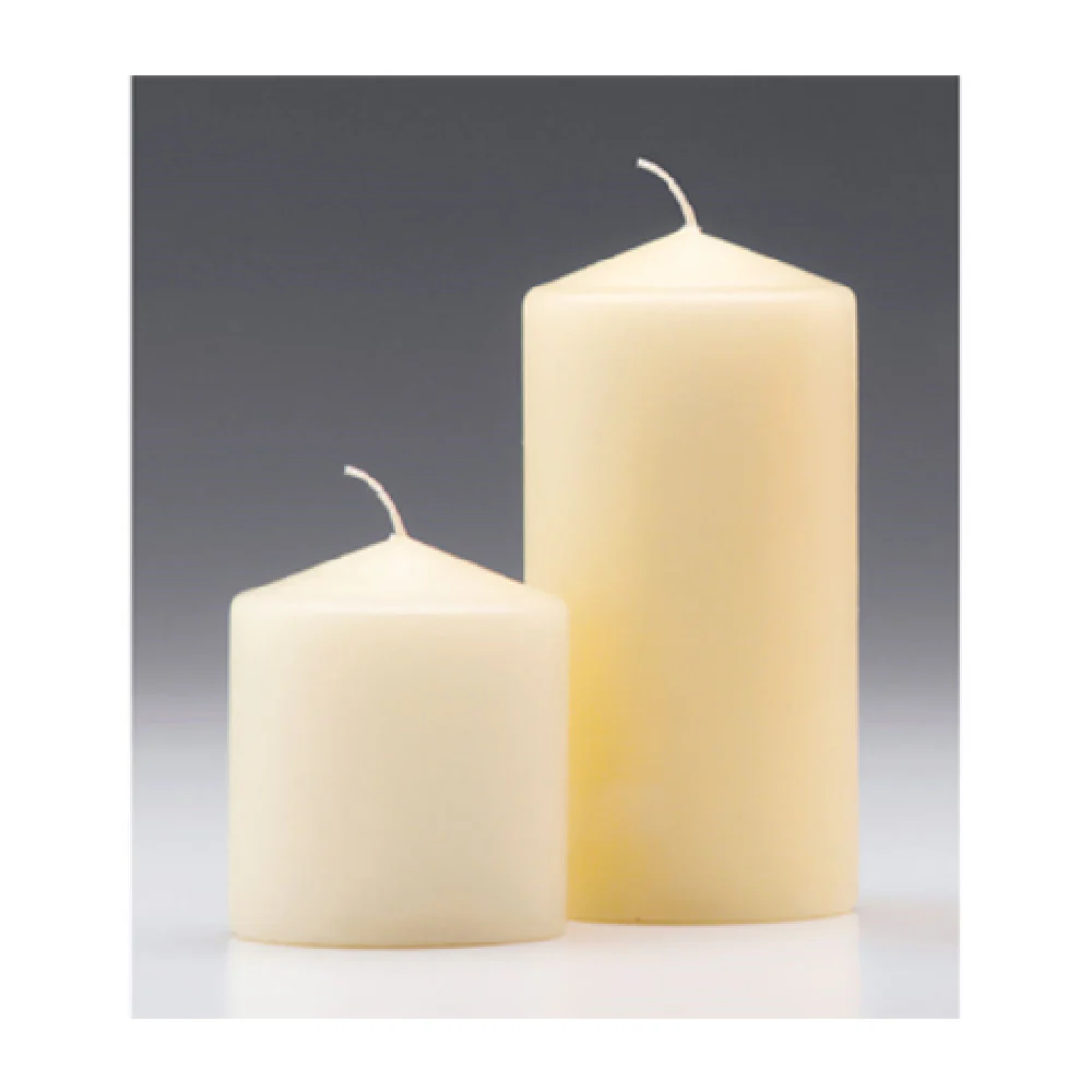 Hollowick P2.5W-36 2-1/2 Inch White Wax Pillar Candle with 36 Packs Hollowick P2.5W-36 2-1/2 Inch White Wax Pillar Candle with 36 Packs
